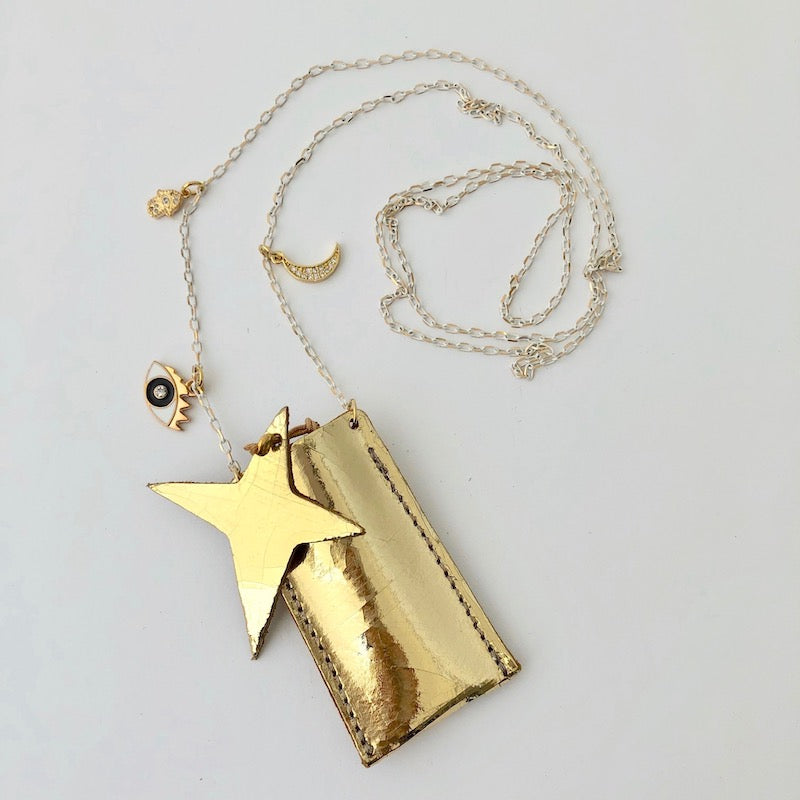 Amulet Crystal Necklace - Foil