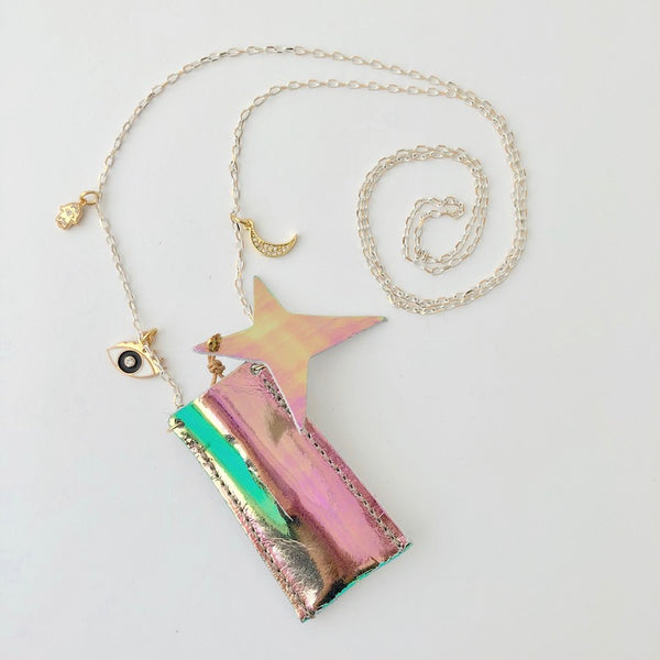 Amulet Crystal Necklace - Foil