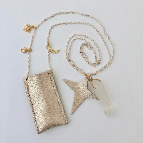 Amulet Crystal Necklace - Sparkle