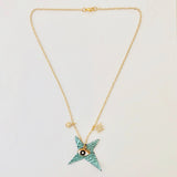 Team Amulet Necklace - Crinkle