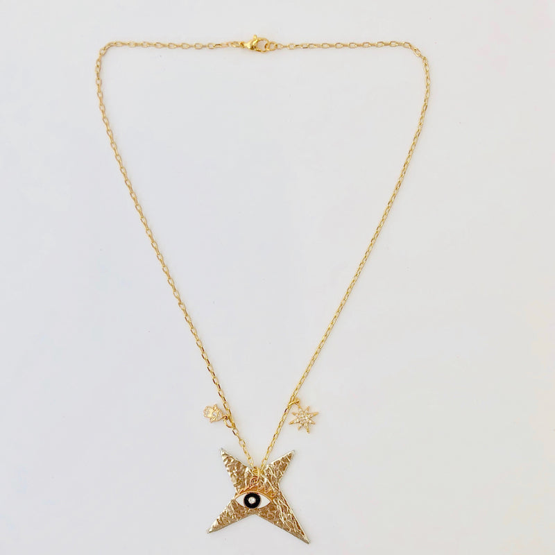Team Amulet Necklace - Distress