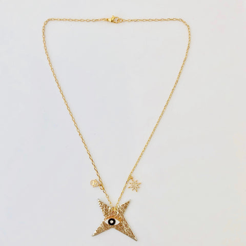 Team Amulet Necklace - Distress