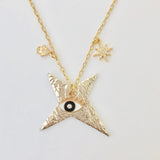 Team Amulet Necklace - Distress
