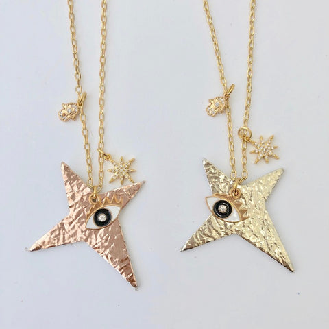 Team Amulet Necklace - Distress