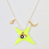 Team Amulet Necklace - Fluo