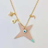 Team Amulet Necklace - Natural