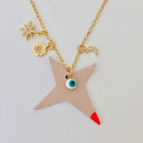 Team Amulet Necklace - Natural