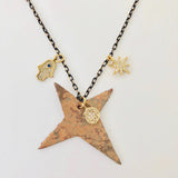 Team Amulet Necklace - Oxidize