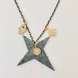 Team Amulet Necklace - Oxidize