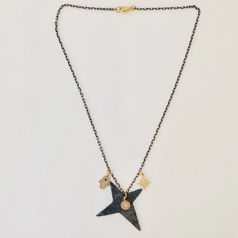 Team Amulet Necklace - Oxidize