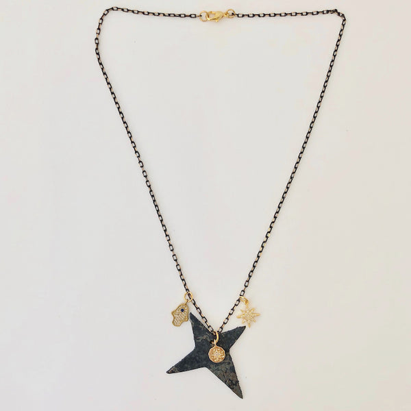 Team Amulet Necklace - Oxidize