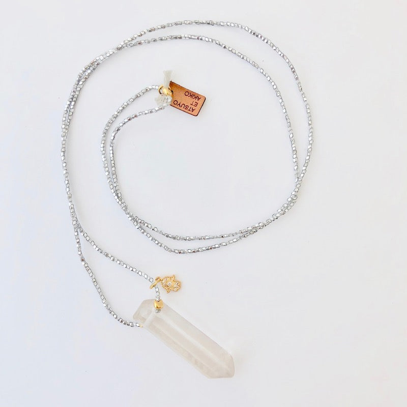 Hamsa Crystal Necklace