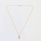 Gold Filled Chain Necklace - Golden Hamsa
