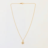 Gold Filled Chain Necklace - Golden Star
