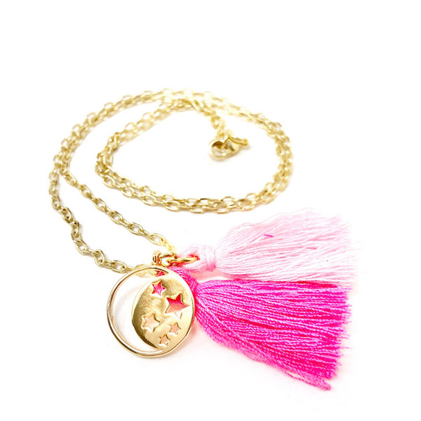 Moon Star Necklace