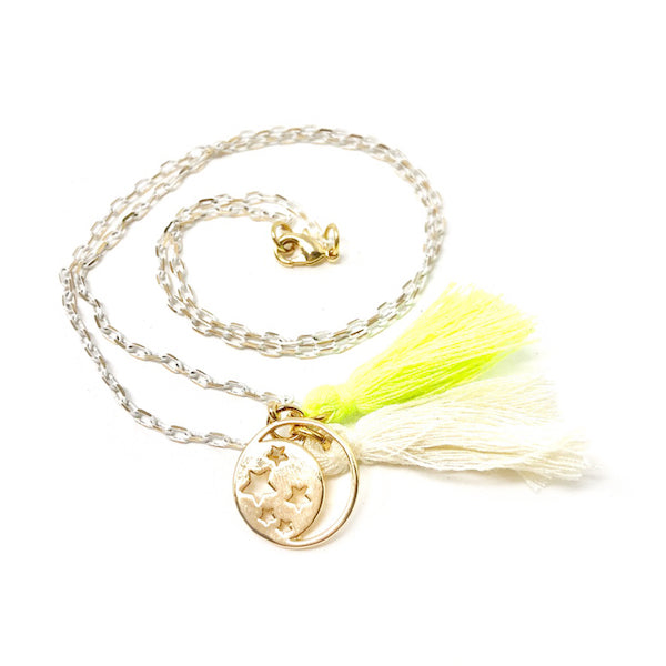 Moon Star Necklace