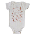 Onesie Organic - Team Amulet in Rose Gold Foil