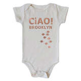 Onesie Organic - Ciao Brooklyn in Rose Gold