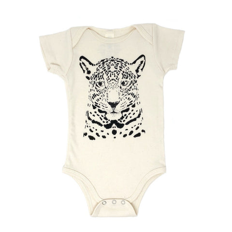 Cosmic Leo Organic Onesie in Natural