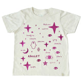 Crew Tee - Team Amulet in Pink Foil