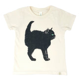 Cosmic Chat Crew Tee in Natural