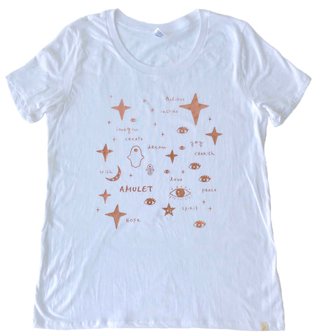 Crew Tee Women - Team Amulet in Rose Gold