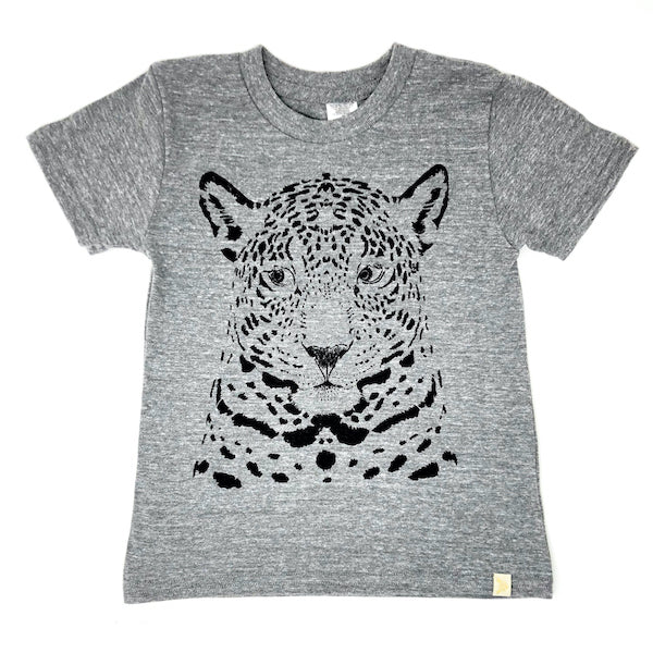Cosmic Leo Tri Blend Tee in Gray