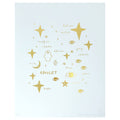 Wall Art - Team Amulet in Gold Foil