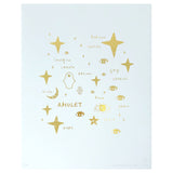 Wall Art - Team Amulet in Gold Foil