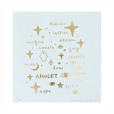 Wall Art - Team Amulet in Gold Foil