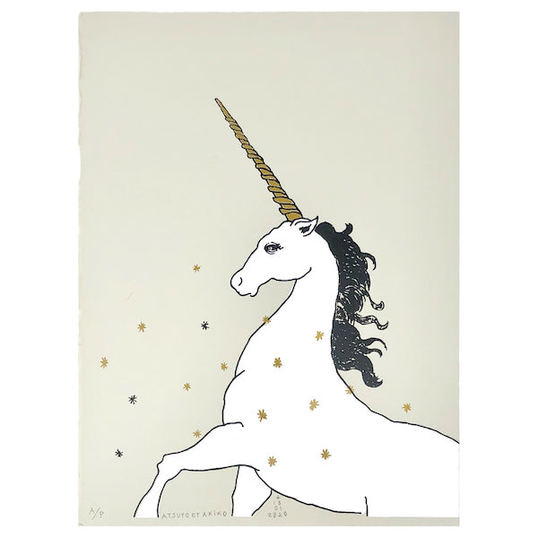 Cosmic Unicorn Wall Art
