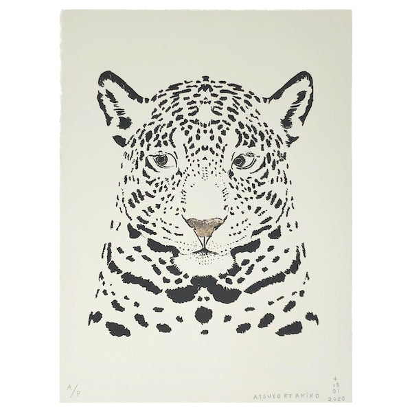 Cosmic Leo Wall Art with Hand Painted - Size M
