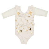 23 Amulet Leotard - Gold Foil