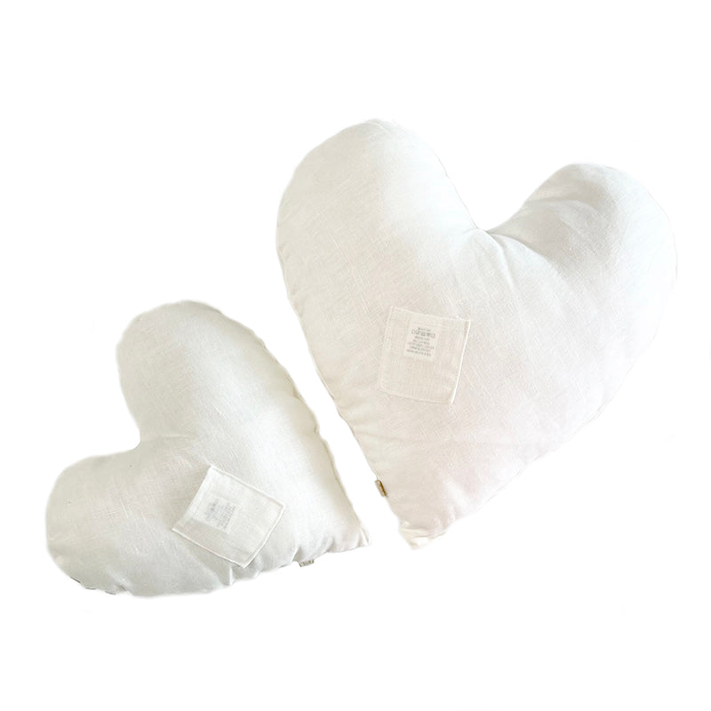 Heart Je t'aime Pillow in Pink
