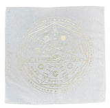 The Wheel of Chakra Healing Kit - Natural in Gold foil print