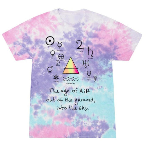 The Age of Air Tee in Tie Dye