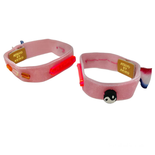 Je t'aime Rainbow Bracelet in Pink