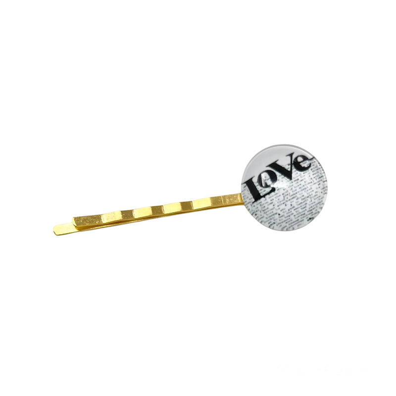 Love + Peace Hair pin (set of 2)