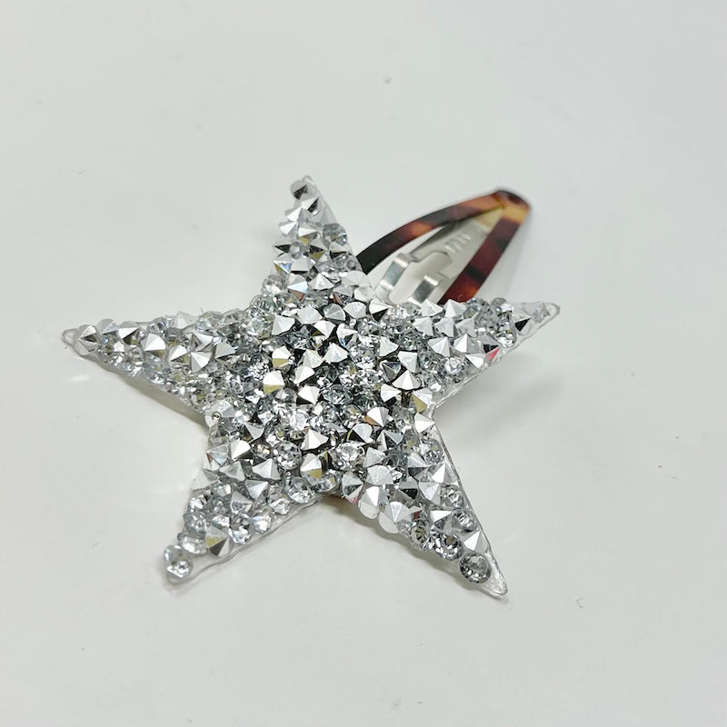 Crystal Star Hair Pin