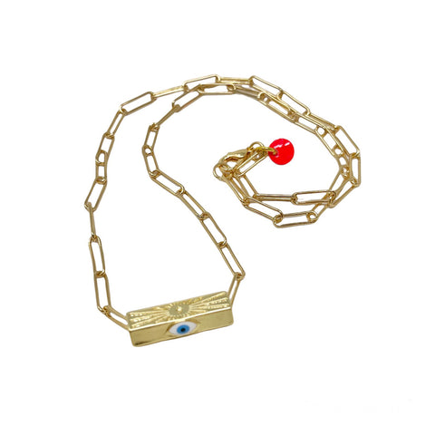 Eye Necklace - Gold