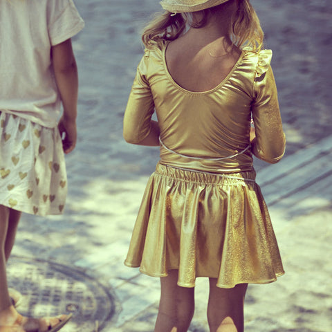 23 Stella Leotard - Gold