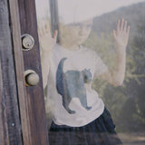 Cosmic Chat Crew Tee in Natural