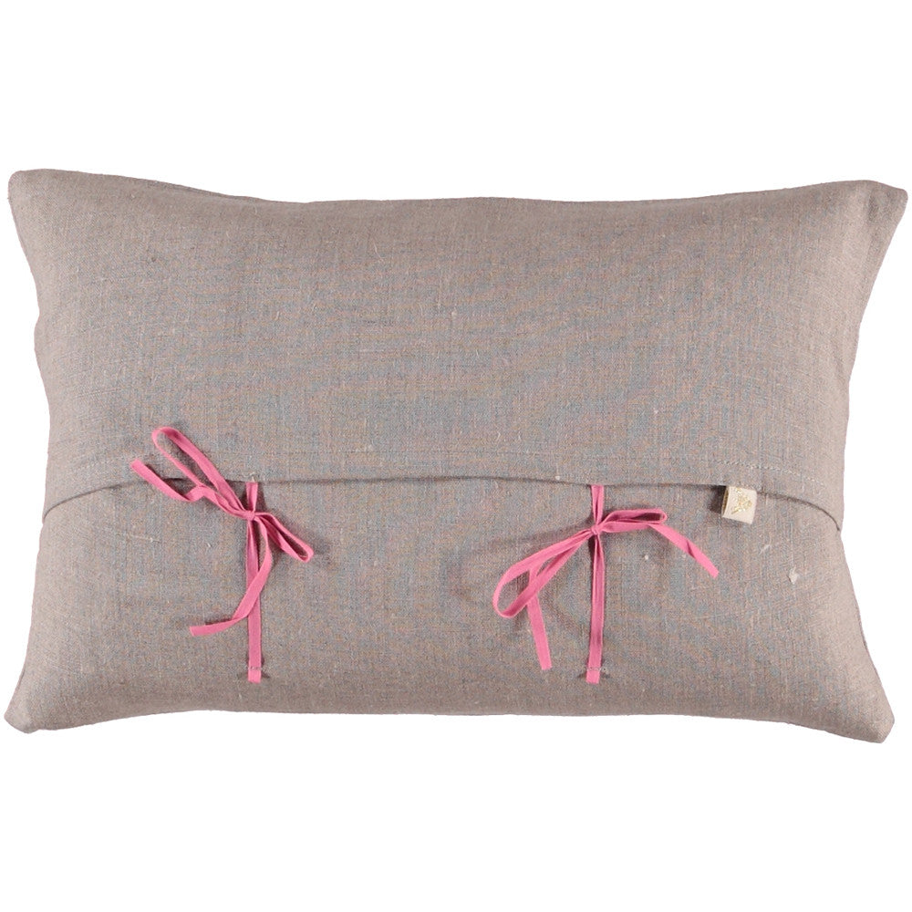 CUSHiON - LETTER - LOVE SHiMMER PiNK ON COCONUT