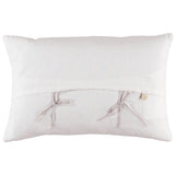 CUSHiON - LETTER - LOVE PiNK ON MiLKY WHiTE