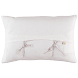 CUSHiON - LETTER - LOVE PiNK ON MiLKY WHiTE