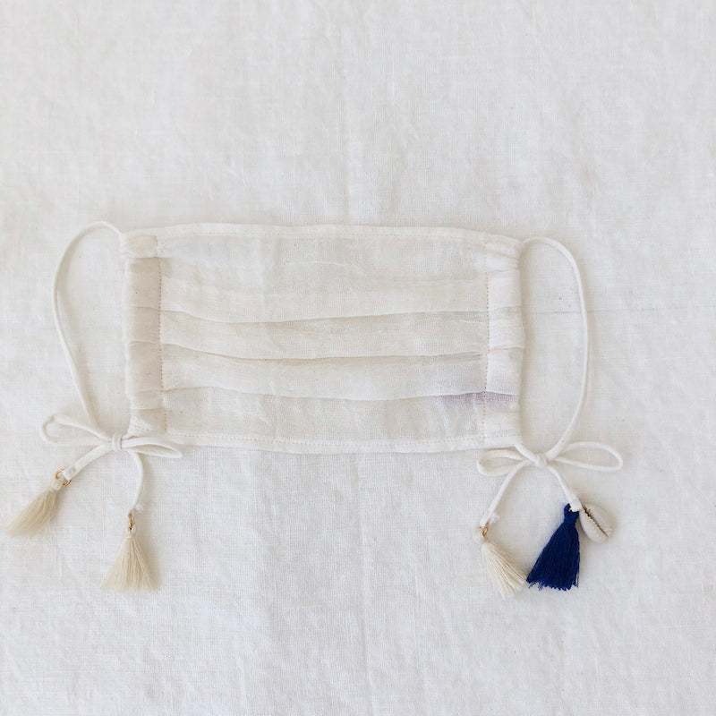 Cotton Gauze Face Mask - Terre - Adult size