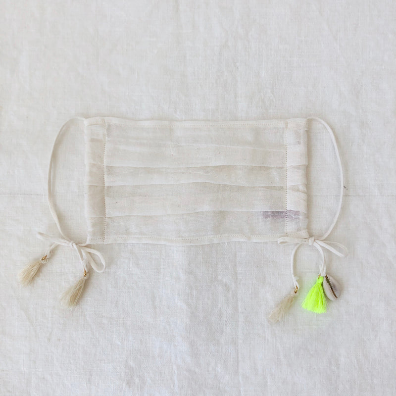 Cotton Gauze Face Mask - Terre - Adult size