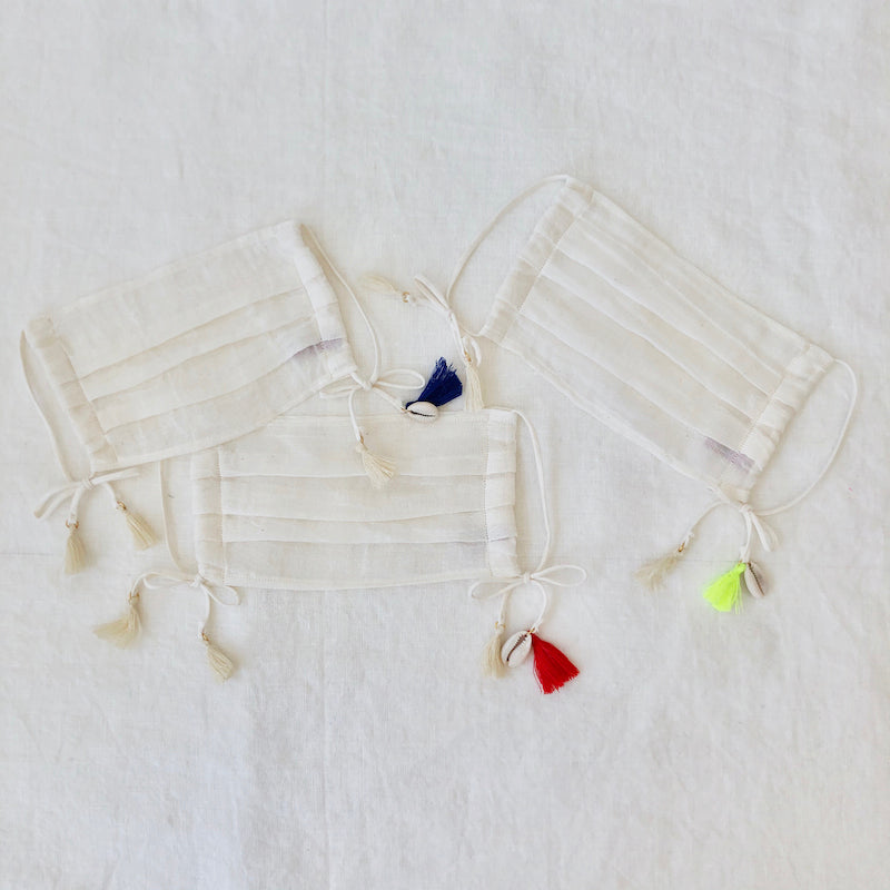 Cotton Gauze Face Mask - Terre - Adult size