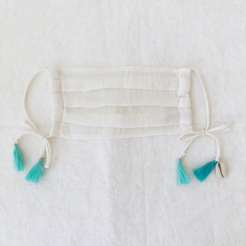 Cotton Gauze Face Mask - Terre Pastel