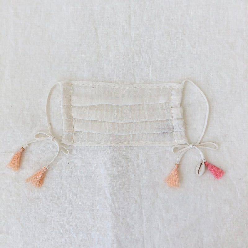Cotton Gauze Face Mask - Terre Pastel